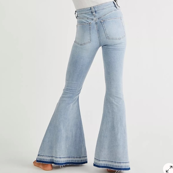 Free People Irreplaceable Flare Jeans - Picture 2 of 2